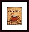 Art Poster Wood Framed Print - Calieate Chocolate - Artist: Valorie Wenk- Poster Size: 8 X 10