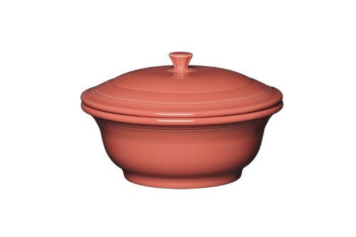 Fiesta 70-Ounce Covered Casserole, Flamingo