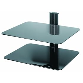 AVF Eco ES250B Wall Mounted Shelving for AV Equipment