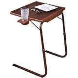 Tablemate With Cup Holder Woodgrain Finish TV Tray