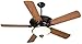 Craftmade K10722 Metro 52" Ceiling Fan with LED Lights and Pull Chain, Oiled Bronze