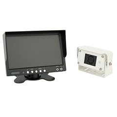 Premium 7"Farb- R�ckfahrsystem mit IP68 R�ckfahrkamera, Audio + 20m Kabel 12-24V