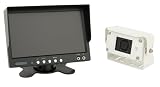 Premium 7"Farb- R�ckfahrsystem mit IP68 R�ckfahrkamera, Audio + 20m Kabel 12-24V