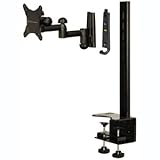 Level Mount LVMDCDSK30DJ 10 inch to 30 inch Dual-Arm Full-Motion Desktop Mount