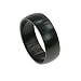 316L Stainless Steel Ring with matte polish Width: 8mm