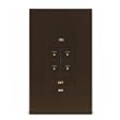 Smarthome 2486DBR6 KeypadLinc INSTEON 6-Button Scene Control Keypad with Dimmer, Brown
