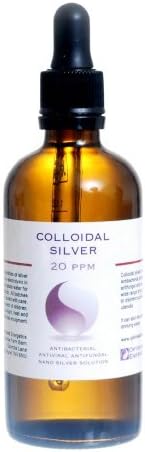 20 ppm Enhanced Colloidal Silver - 100 ml Dropper - high pH 9.0