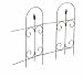 Panacea #89373 32x8 Black Fold Fence