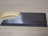 ≪右用≫麺切り包丁　黄綬褒章受賞・名工　藤下新次作　鍛造　36センチ　虎鉄　檜柄【蕎麦打ち道具】の画像
