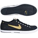 Nike Capri Canvas Trainers - Dark Obsidian/Gold/White