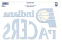 Indiana Pacers Large Reusable Static Window Cling