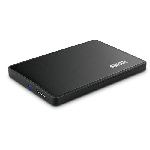 Anker® USB 3.0 Hard Drive Enclosure for 2.5-Inch SATA 9.5mm HDD and SSD
