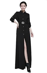 Polyester Draped Lace Cocktail Long Sleeves Party Dress/Tunic/Maxi Dress 