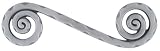 Atlas Homewares 9-Inch Signature Scroll Scroll Mega Pull - Right, Pewter #3001R-P
