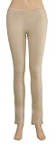 MAXSTUDIO STRETCH LINEN & COTTON SLIM PANTS