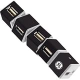 GE 97844 USB 2.0 4 Port Hub with Rotating Cubes