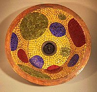 Small Round Mosaic Venetian Sink Linkasink