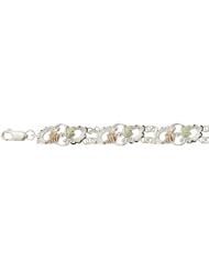 Black Hills Gold by Coleman Sterling Silver Bracelet