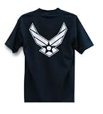 New AirForce Wings 100% Cotton T-Shirt