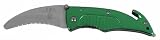 Anodized Green Aluminum Rescue w / belt cutter EMS logo - B0007U7E1Q