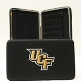 University Of Central Florida UCF Flat Hinged Hinge Clutch Opera Wallet with Checkbook Holder