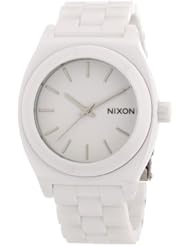 Nixon A250-1100 Ladies White Ceramic Time Teller Watch