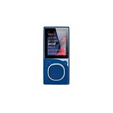 Microsoft Zune - Digital player / radio - flash 8 GB - WMA, AAC, MP3 - video playback - display: 1.8 - blue, silver - academic