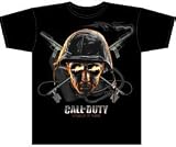 Call of Duty: Soldier With Glasses Sheer T Shirt, Adult X-Large