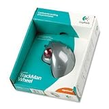 Logitech� Cordless TrackMan� Wheel Optical Two-Button Trackball Mouse