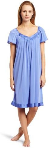 Vanity Fair Women's Short Flutter Sleeve Gown