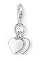 Thomas Sabo Damen-Charm Club-Anh�nger Herzen 925er Sterlingsilber 0836-001-12