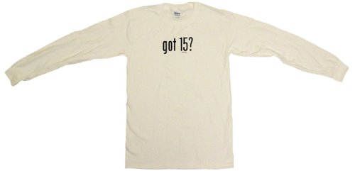got 15? Men's Sweat Shirt XXXL-White
