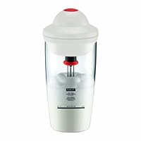 Bodum Latte Battery Operated Milk Frother and Light Mixer with Plastic Beaker, 0.2 L, 6-Ounce