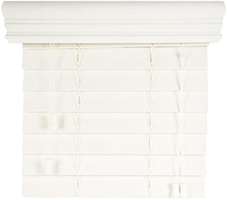2" Faux Wood Blinds - 36" Length (10"-20" Widths) - 4 Finishes