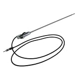 CHROME COWL MOUTN ANTENNA, BUG 67-79 