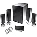 Cyber Acoustics Platinum Series CA-5648 - PC multimedia home theater speaker system - 45 Watt (total)