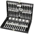 Sterlingcraft 51pc Silver Plated Flatware Set w/ Ribbon Design