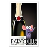 Disney Ratatouille Wine Limited-Edition Giclee on Paper