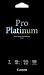 Canon Photo Paper Pro Platinum, 4 x 6 Inches, 100 Sheets (2768B015)