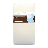 NaturePedic MC20 No-CompromiseTM Organic Classic 150 Coil Baby Crib Mattress