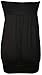 PaperMoon Women's Plus Size Plain Strapless Long Top