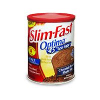Childrens Toyshop  Gourmet Food : Slim Fast Optima Chocolate Royale Powder - 12.83 oz/can, 3cans