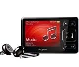 [Bundle] Zen 32 GB MP3 Player + ZEN Leather Case + USB outlet charger + Cable splitter for speakers or headphones