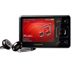 Childrens Toyshop  Electronics : [Bundle] Zen 16 GB MP3 player + 70PD000000063 Universal Mains Adapter