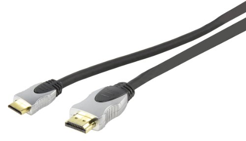 HQ 1.5m High Speed HDMI Cable with Ethernet, Ideal for Connecting PS3, XBox 360, Blu Ray DVD, Sky HD, DVD Recorders, Virgin Media HD, Freesat HD etc.