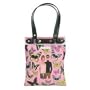 Miquelrius Jordi Labanda Butterflies Small Tote with Leather Handles - Butterflies