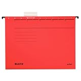LEITZ 1985-25 H�NGEMAPPE ROT 5STK