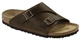 Birkenstock Zürich , Unisex - Erwachsene Clogs & Pantoletten aus Fettleder