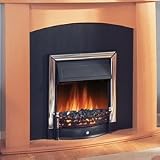 Dimplex Chalbury Chrome 2kW Traditional Inset Electric Fire