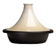Le Creuset - Plat � Tagine 27 cm - Dune - Base en Fonte / D�me en Ceramique